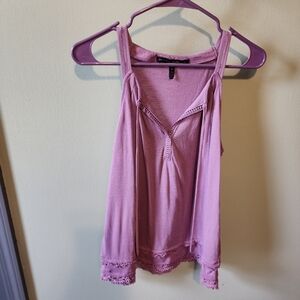 Women's Purple Sleeveless Top